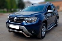 Dacia Duster 2018-2024 Frontbügel WT007 (Edelstahl) Foto 3