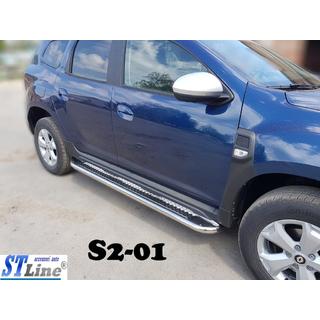 Seitenschweller Premium (2 Stk., Edelstahl) Dacia Duster 2018-2024 Foto 3