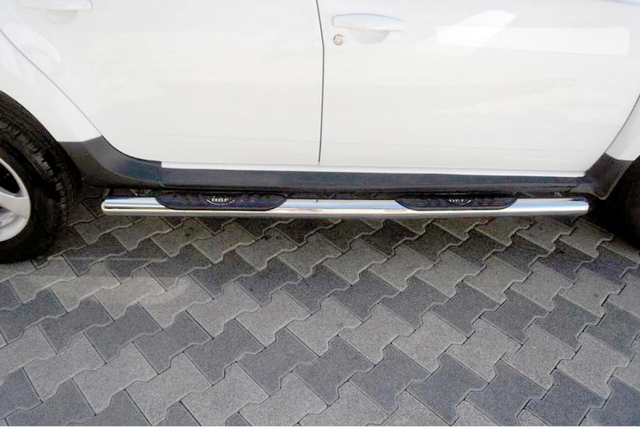 Renault Duster 2018-2024 Seitliche Rohre BB002 (2 Stk., Edelstahl) Image