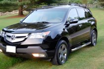 Acura MDX 2007-2013 Seitliche Rohre (2 Stk, Edelstahl) Foto 3