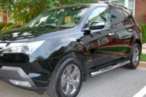 Acura MDX 2007-2013 Seitliche Rohre (2 Stk, Edelstahl) Foto 2