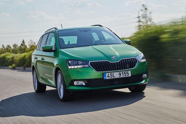Aktualisierte Kombi Skoda Fabia Combi der Dritten Generation Foto 9