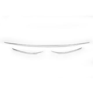 Edelstahl Heckstoßstangen-Endschutz 2016-2020 (3 Stk) Volkswagen Tiguan 2016-2023 Foto 2