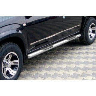 Seitliche Rohre für Standardradstand (2 Stk, Edelstahl) Toyota Rav 4 2006-2013 Foto 1