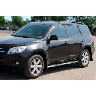 Seitliche Rohre für Standardradstand (2 Stk, Edelstahl) Toyota Rav 4 2006-2013 Foto 2