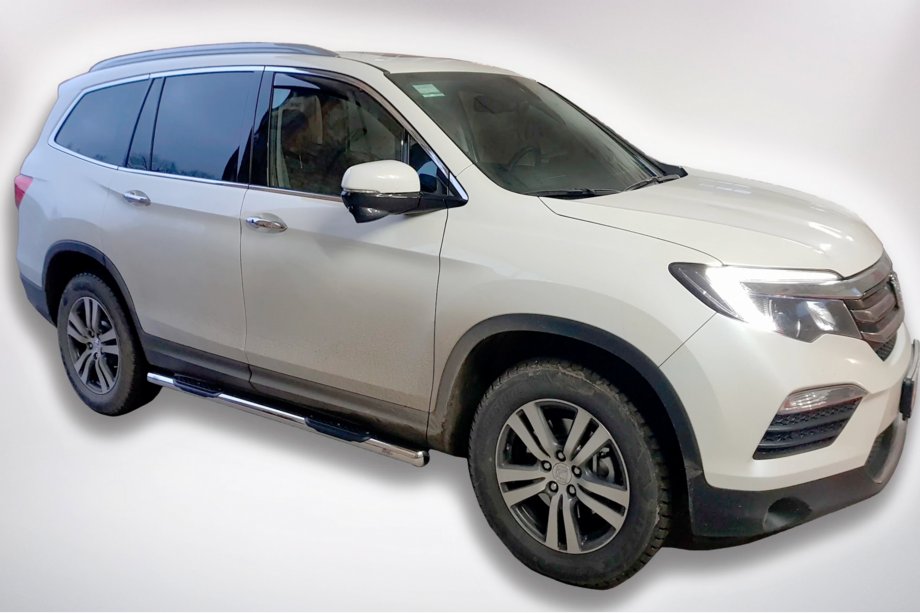 Honda Pilot 2015-2022 Seitliche Rohre (2 Stk., Edelstahl) Image