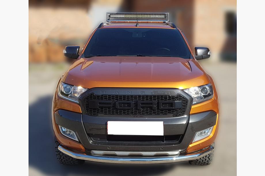 Ford Ranger 2011–2022 Frontschutzbügel ST008 (Edelstahl) Foto 1