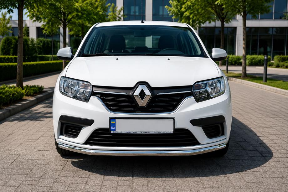 Renault Sandero 2013-2022 Frontschutzbügel ST008 (Edelstahl) Foto 3