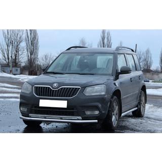 Frontschutzbügel ST008 (Edelstahl) Skoda Yeti 2009-2017 Foto 2