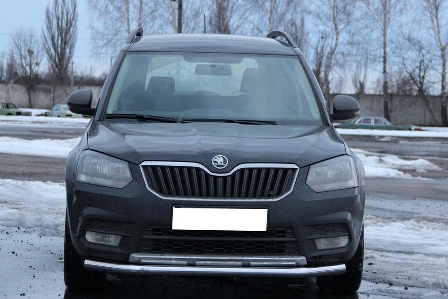 Skoda Yeti 2009-2017 Frontschutzbügel ST008 (Edelstahl) Foto 1