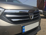 Dacia Lodgy 2012-2022 Chrom Kühlergrill Abdeckungen (4 Stk, Edelstahl) Foto 5