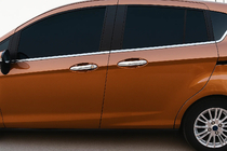 Ford B-Max 2012-2017 Chrom Türgriffblenden (4 Stk., Edelstahl) OmsaLine - Italienischer Edelstahl Foto 1