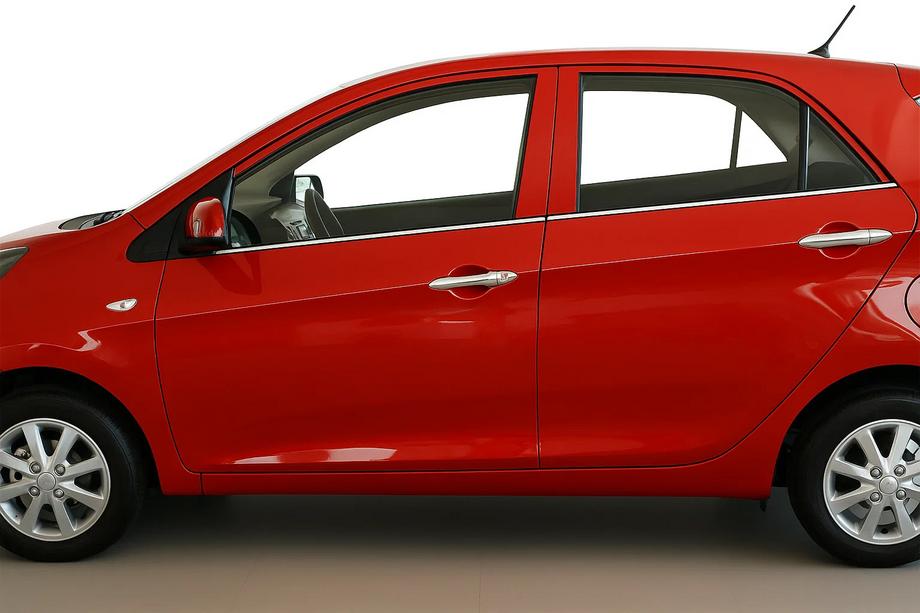 Kia Picanto 2011-2016 Fensterzierleisten Edelstahl (4 Stk) Image