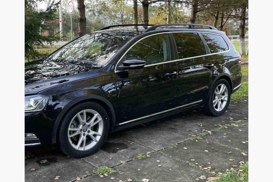 Volkswagen Passat B7 2012-2015 Radlaufverkleidungen SD/SW (4 Stk, schwarz, ABS) Foto 1