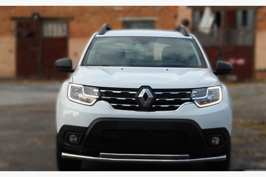 Dacia Duster 2008-2018 Frontschutzbügel ST014 (Edelstahl) Foto 1