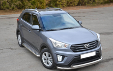 Hyundai Creta 2014-2020 Frontschutzbügel ST014 (Edelstahl) Foto 1