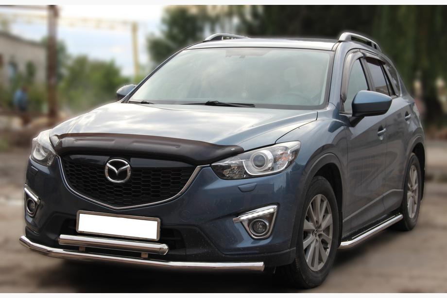 Mazda CX-5 2012-2017 Frontschutzbügel ST014 (Edelstahl) Foto 3