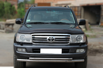 Toyota Land Cruiser 100 1998-2007 Frontschutzbügel ST014 (Edelstahl) Foto 1