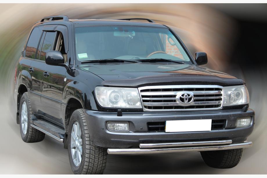 Toyota Land Cruiser 100 1998-2007 Frontschutzbügel ST014 (Edelstahl) d60/60 Foto 3