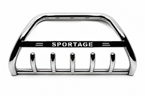 Kia Sportage 2004-2010 Frontbügel WT004 Edelstahl Foto 1
