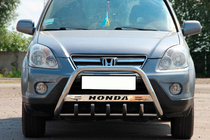 Honda CRV 2001-2006 Frontbügel WT004 Edelstahl Foto 2