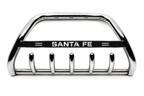 Hyundai Santa Fe 1 2000-2006 Frontbügel WT004 Edelstahl Foto 2