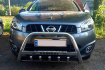 Nissan Qashqai 2010-2014 Frontbügel WT004 Edelstahl Foto 1