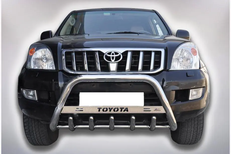 Toyota Land Cruiser Prado 120 2002-2009 Frontbügel WT004 Edelstahl Image