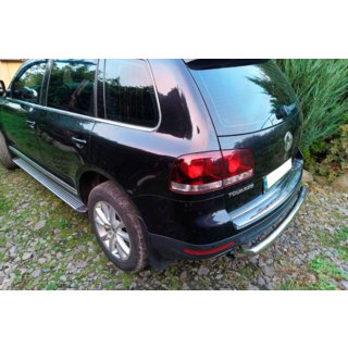 Heckschutz AK002 (2 Stk., Edelstahl) Volkswagen Touareg 2002–2010 Foto 1