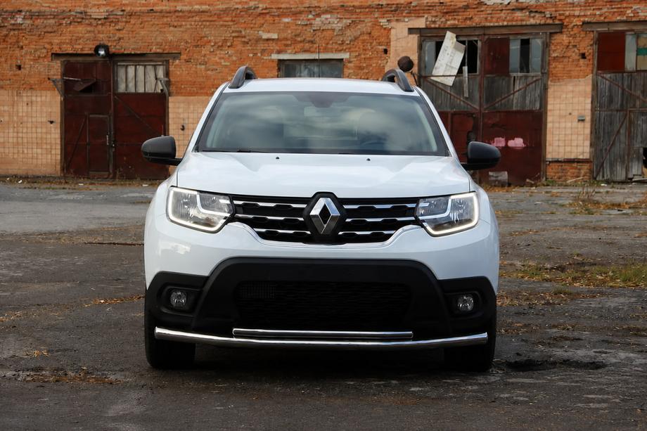 Renault Duster 2018-2024 Frontschutzbügel F3-10 (Edelstahl) Foto 2