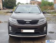 Kia Sorento II XM 2009-2014 Frontschutzbügel ST008 (2013-2015, Edelstahl) Foto 3