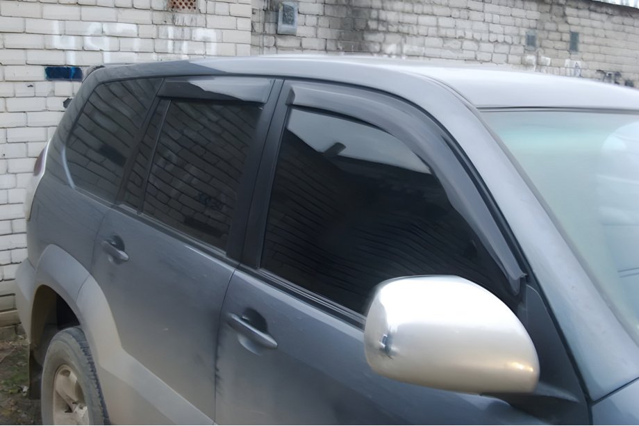 Toyota Land Cruiser Prado 120 2002-2009 Windabweiser (4 Stk, HIC) Foto 11