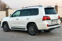 Toyota Land Cruiser 200 2007-2021 Windabweiser 11cm (4 Stk, HIC) Foto 12