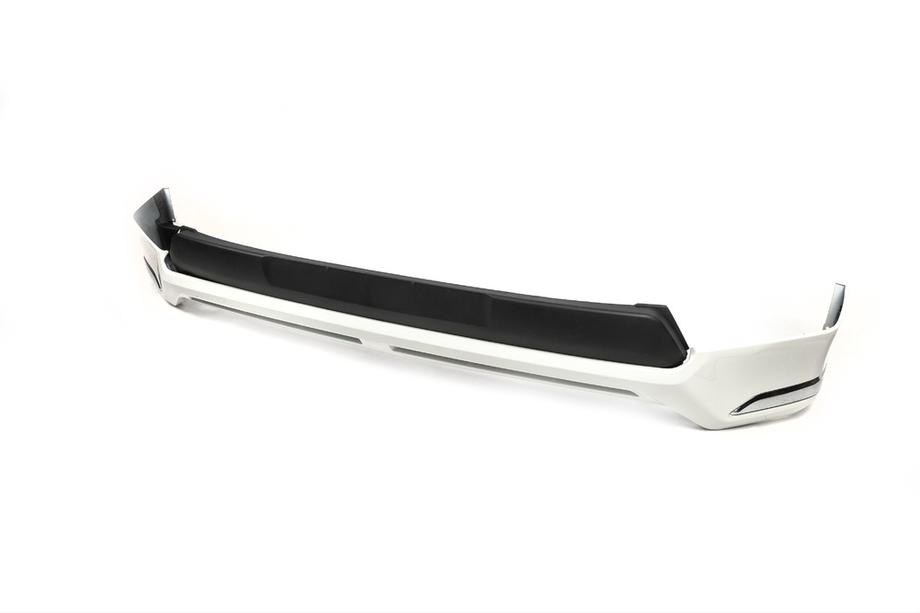 Toyota Land Cruiser Prado 150 2009-2023 Stoßstangenabdeckungen vorne und hinten Jaos (2014-2017) Weiß Foto 3
