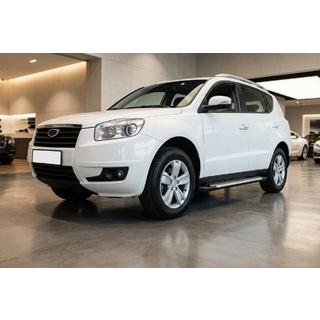 Trittbretter Allmond Grey (2 Stk., Aluminium) Geely Emgrand X7 2011- Foto 1