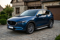 Mazda CX-5 2017–2025 Trittbretter Allmond Grey (2 Stk., Aluminium) Foto 1