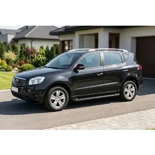 Trittbretter Allmond Black (2 Stk., Aluminium) Geely Emgrand X7 2011- Foto 1
