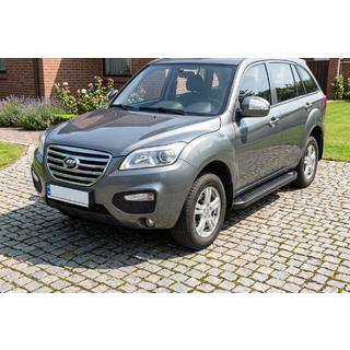 Trittbretter Allmond Black (2 Stk., Aluminium) Lifan X60 2011- Foto 1