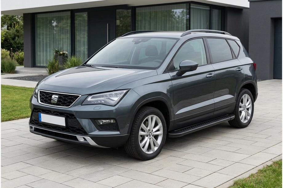 Seat Ateca 2016- Trittbretter Allmond Black (2 Stk., Aluminium) Foto 1