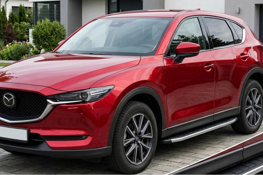 Mazda CX-5 2017–2025 Seitenschweller Fullmond (2 Stk., Aluminium) Image