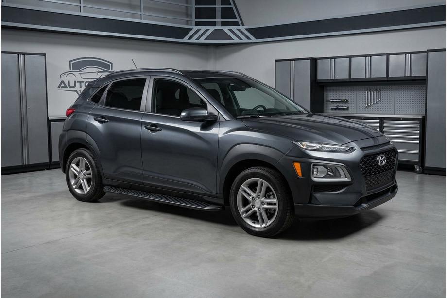 Hyundai Kona 2017-2023 Seitenschweller Tayga Black (2 Stk., Aluminium) Foto 1