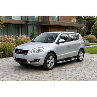 Seitenschweller Tayga V2 (2 Stk., Aluminium) Geely Emgrand X7 2011- Foto 1