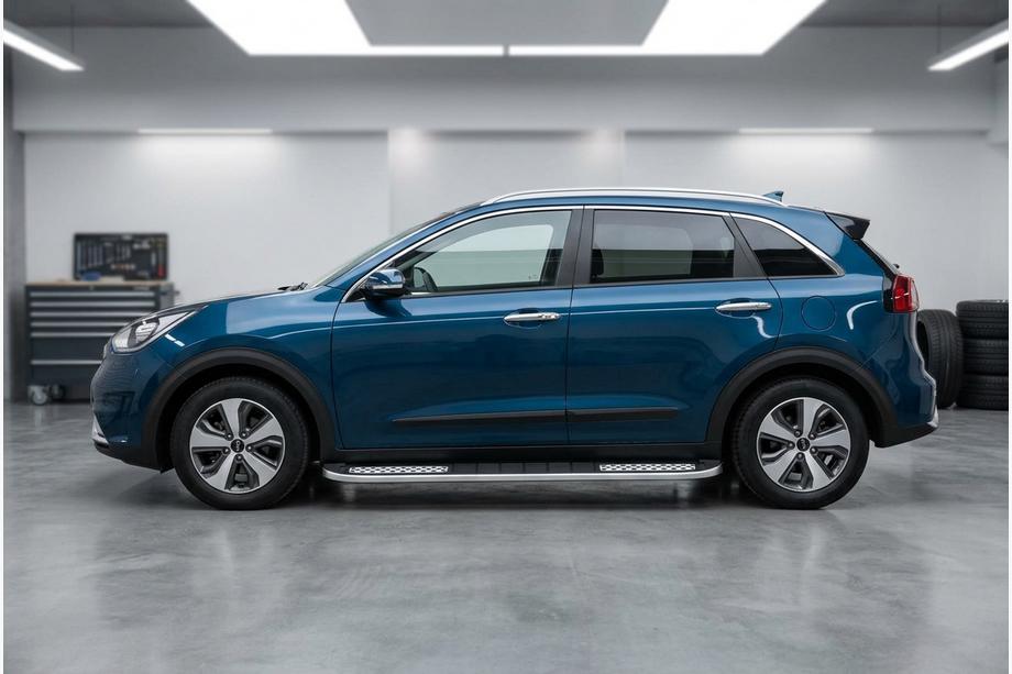 Kia Niro 2016–2021 Seitenschweller Tayga V2 (2 Stk., Aluminium) Foto 1