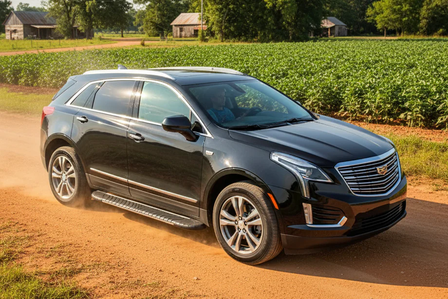 Cadillac XT5 2016- Seitenschweller Bosphore Grey (2 Stk., Aluminium) Image