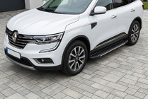 Renault Koleos 2016-2024 Seitenschweller Bosphore Grey (2 Stk., Aluminium) Foto 1
