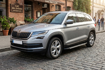Skoda Kodiaq 2016-2023 Trittbretter Duru (2 Stk., Aluminium) Foto 1
