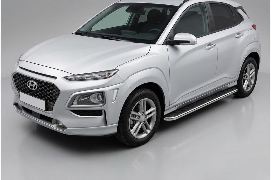 Hyundai Kona 2017-2023 Seitenschweller Maydos V1 (2 Stk., Aluminium) Foto 1