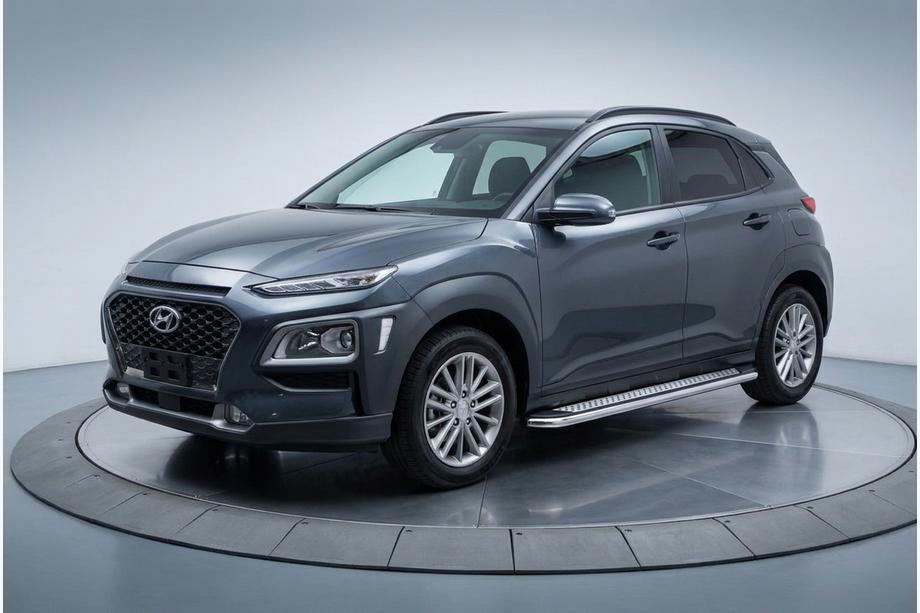 Hyundai Kona 2017-2023 Seitenschweller Maydos V2 (2 Stk., Aluminium & Edelstahl) Foto 1