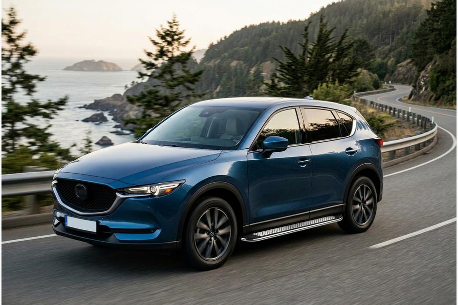 Mazda CX-5 2017–2025 Seitenschweller Maydos V2 (2 Stk., Aluminium & Edelstahl) Foto 1