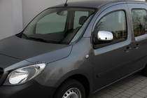Mercedes Citan 2013-2021 Spiegelabdeckungen (2 Stk, Edelstahl) OmsaLine - Italienischer Edelstahl Foto 1